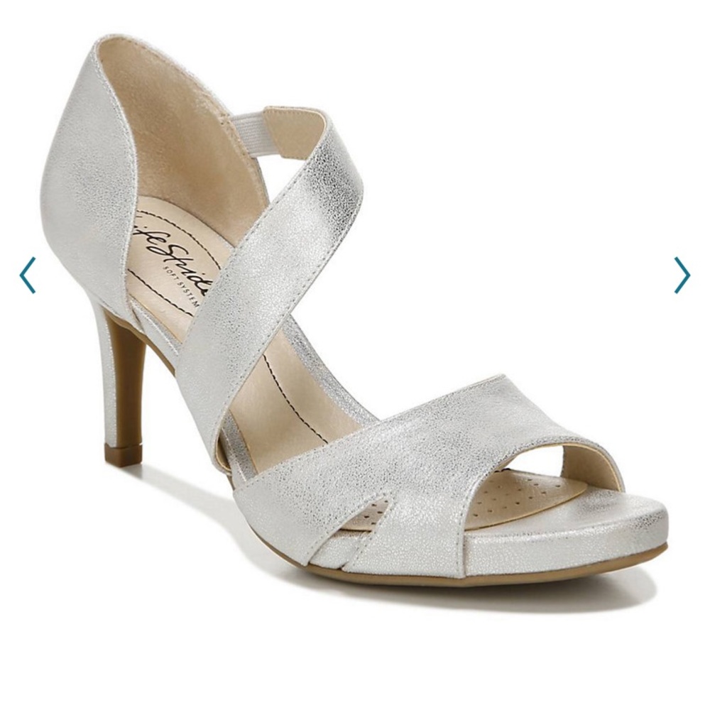LifeStride mega silver women’s pumps size 6